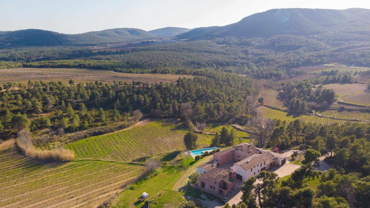 Casa Rural Masia Les Apieres El Pla de Manlleu Exterior photo