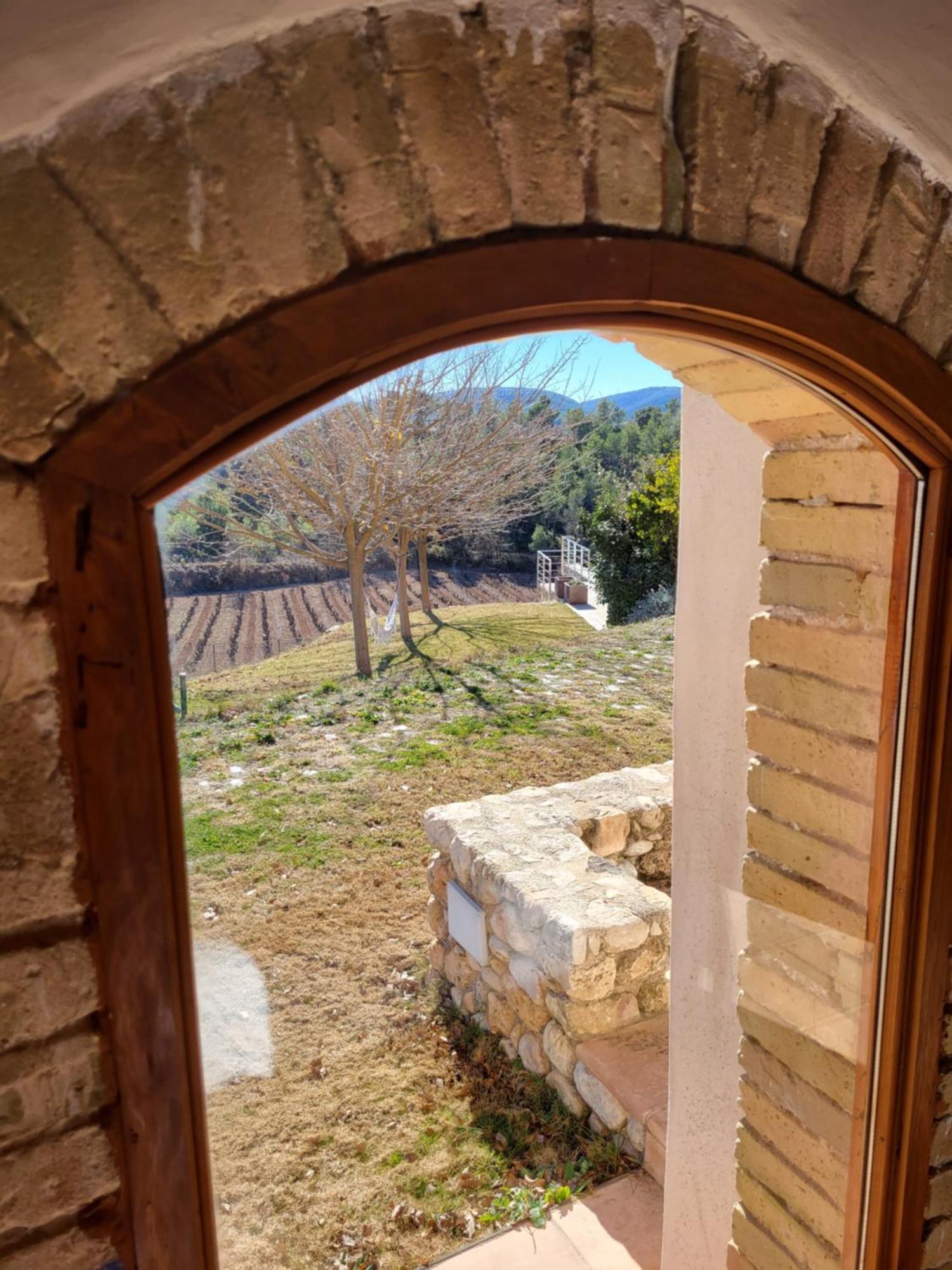 Casa Rural Masia Les Apieres El Pla de Manlleu Exterior photo