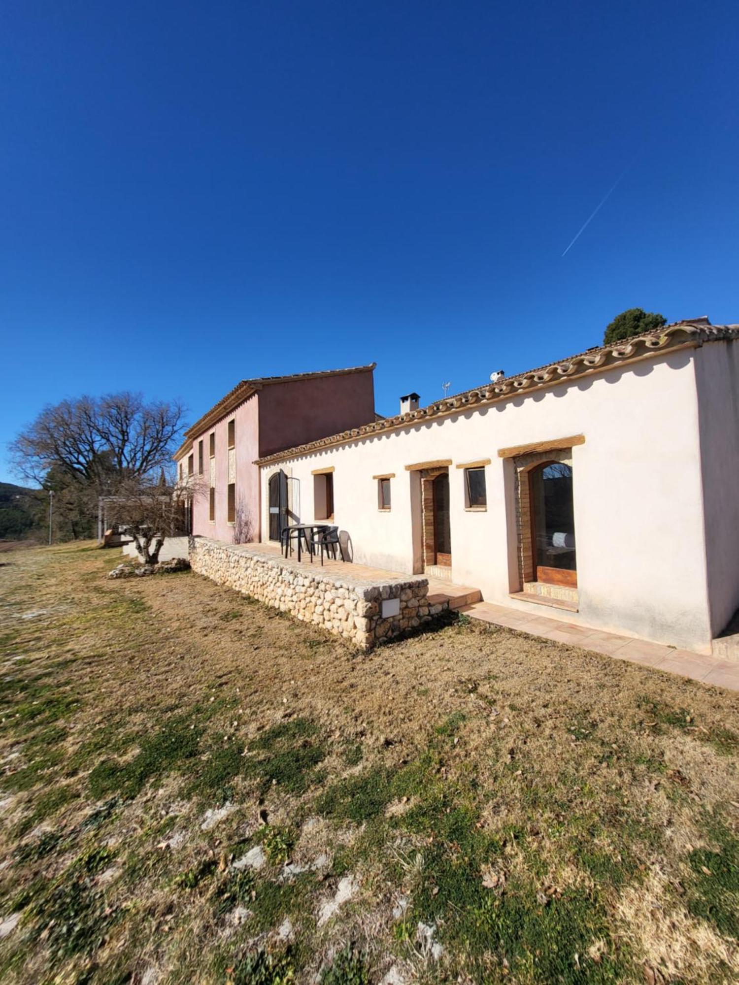 Casa Rural Masia Les Apieres El Pla de Manlleu Exterior photo