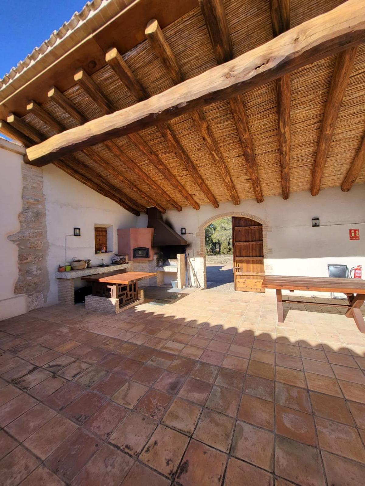 Casa Rural Masia Les Apieres El Pla de Manlleu Exterior photo